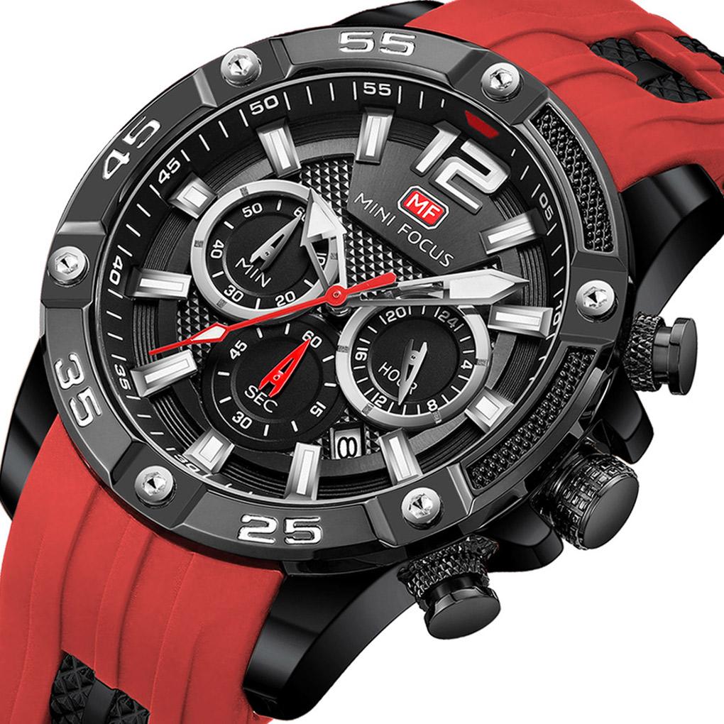 Fashion Men Watch Vintage Quartz Movement Wristwatch Waterproof Round Dial Watch