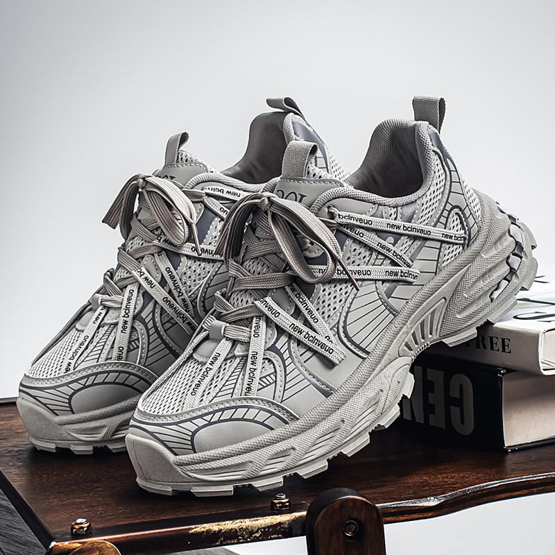 Men 's Casual Four Seasons Fashion Students Comfortable Sneakers Boys Trending Soft Sole Breathable Shoes
