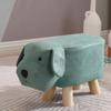 Children Wooden Low Stools Cute Cartoon Children Stool Small Dog Shape Stool for Home Kindergarten