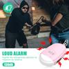 2Pcs/3Pcs 130dB Safety Alarm Self-defense Night Light Mini USB Rechargeable Emergency Security Alarm