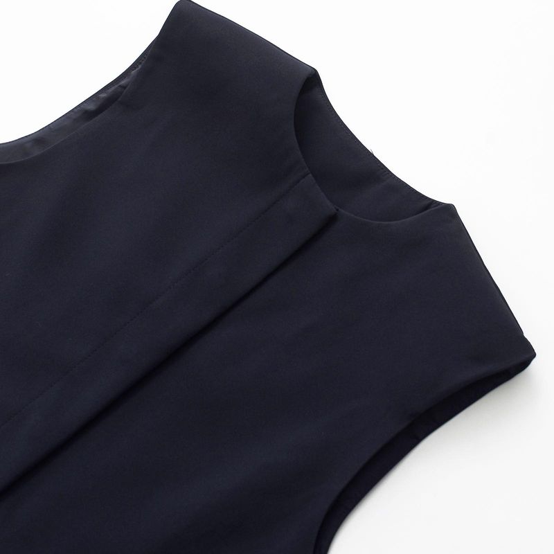 Kaslead New Arrival Women's Fashion Style Fashion Minimalist All-Matching Sleeveless Round Neck Vest 1478326