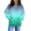 Women's Fashion Daily  Casual V-Neck Long Sleeve Printed Top
