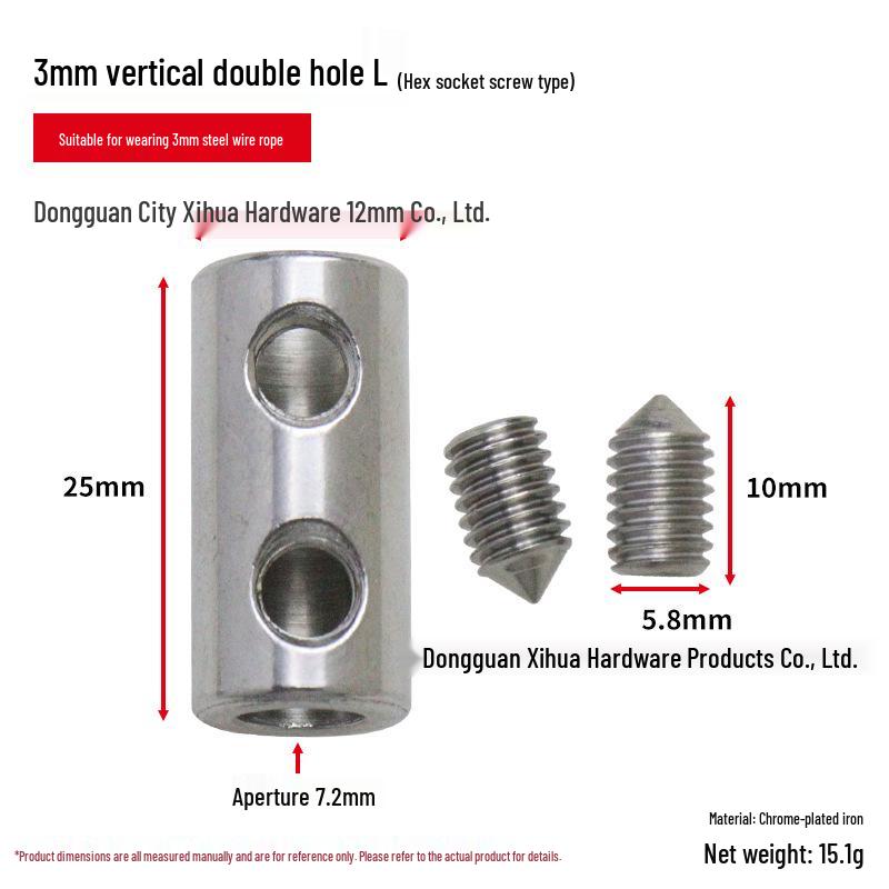 Steel Wire Rope Vertical Locking Device with 304 Stainless Steel Buckle and Self-Locking Snap for Lifting and Hanging Lamps