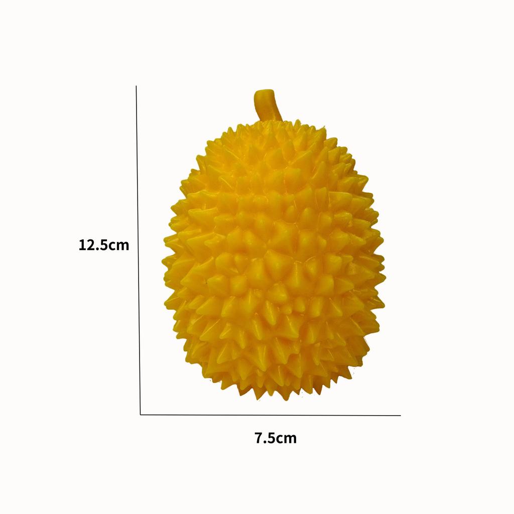 Decompression Durian Vent Squeezing Toy Decompression Children's Fruit Hand Pinch Not Rotten Decompression Tofu Ball Toy