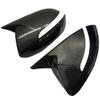 Car Decoration Door Mirror Cover For Kia Sportage KX5 2010-2015 Carbon Fiber Glossy Black Car Rearview Accessories