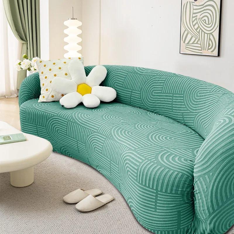 Elastic Full-wrap Sofa Slipcover for Irregular