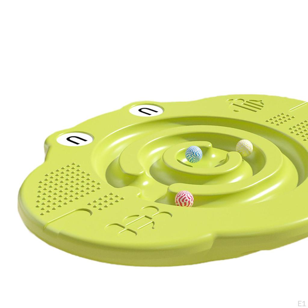 Deska do balansowania dla dzieci sensoryczna otwarta chwiejna z piłką 3 4 5 6 7 8 lat park