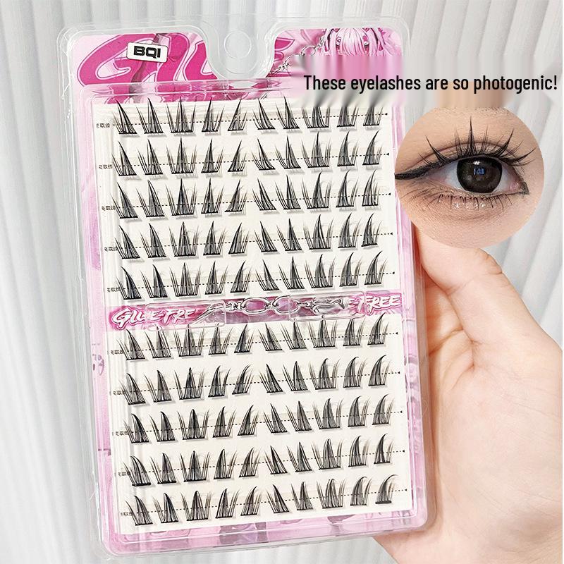 BQI Realistic Sunflower False Eyelashes - Natural, Dense, Youthful Look for Upper and Lower Lashes
