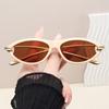 European American Style Women'S Sunglasses Oval Shape Anti-Glare Men Sun Glasses Holiday Travelling Woman Sunglass