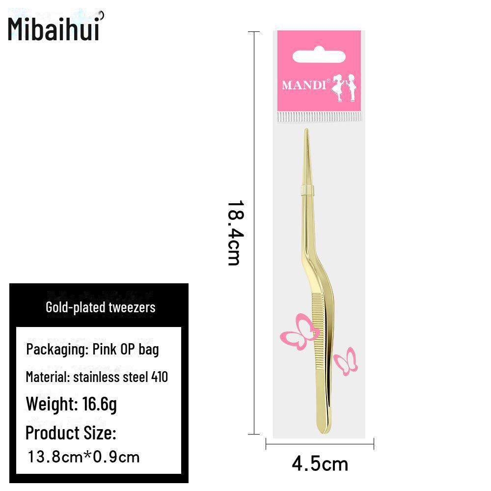 Baby Ear and Nose Cleaning Tweezers - Thickened Earwax and Navel Clip for Children