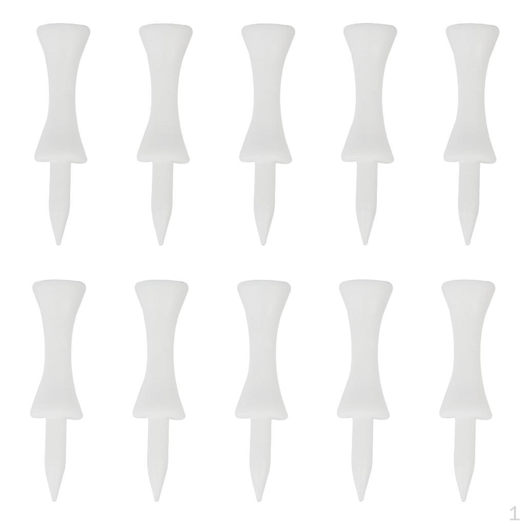 10 Pcs Professional Durable Plastic Golf Nail Limit Supply