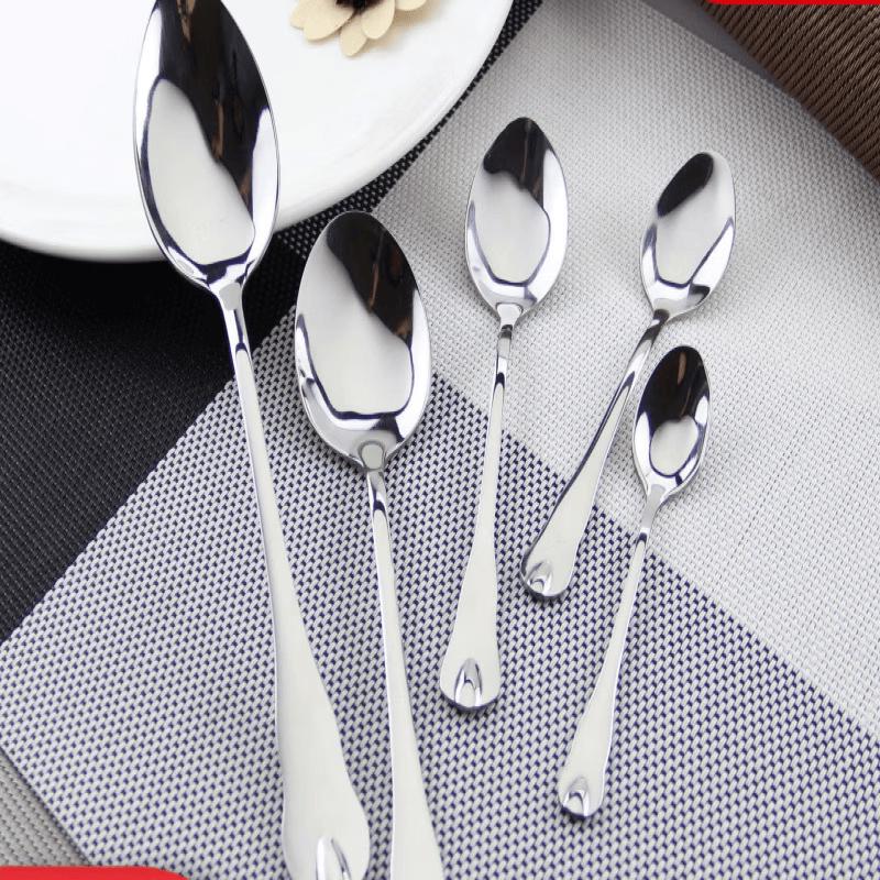 ZISIZ 316 Stainless Steel Water Drop Coffee Spoon