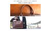 Business Bag Genuine Leather Briefcase Italian Leather Bottom Stud Free Standing Bag Sales A4 Documents 13 Inch Laptop Shoulder Bag Dark Brown [Dom