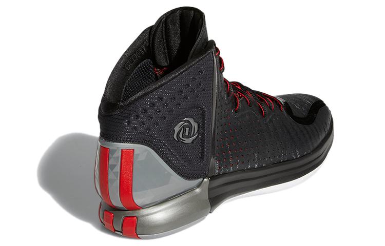 D Rose 4 Adidas Restomod 'Black Scarlet' FX4066