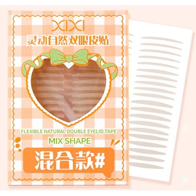 xixi - Flexible Natural Double Eyelid Tape - Mix Shape #Mix Shape - 200 pcs