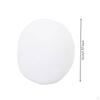 30 Pieces Decorative Indoor Snowball | SoftTouch Material, Fake Snowball, for Holiday Decorations