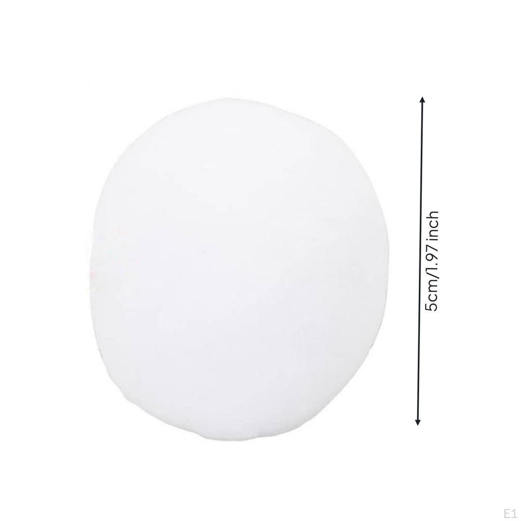 30 Pieces Decorative Indoor Snowball | SoftTouch Material, Fake Snowball, for Holiday Decorations