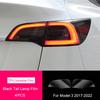 For Tesla Model 3 Y S X TPU Blackened Headlight Taillight Foglight Protective Film Headlight Tail Lamp Color Changing Films
