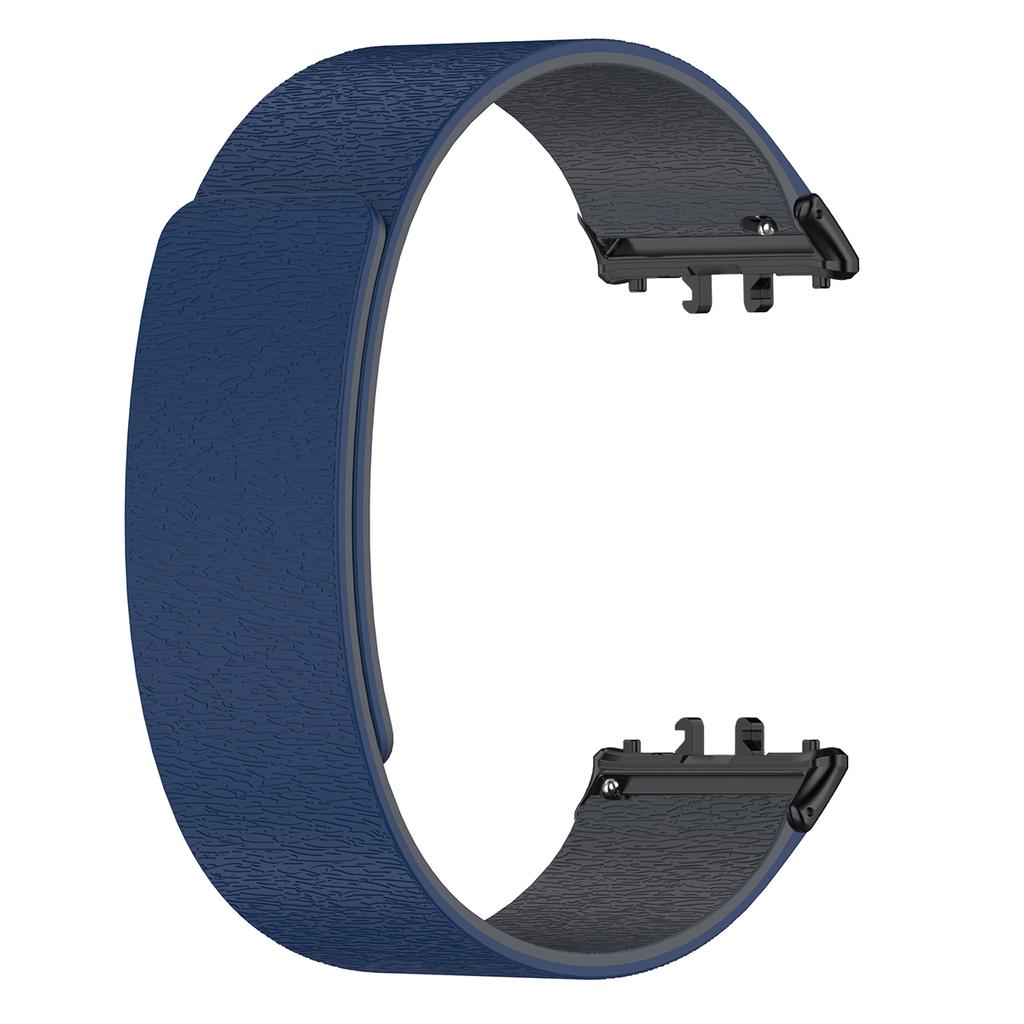 Magnetic Silicone Band For Samsung Galaxy Watch Fit 3 Two Tone Sport Strap For Galaxy Watch Fit 3 Smartwatch Elastic Bracelet