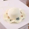Summer Children'S Sun Hat Straw Hat Girls Large Brim Sun Hat Parent-Child Beach Hat Female Hat
