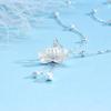 Two Worlds Lotus Tassel Necklace Women'S Niche New Chinese National Style Creative Necklace Gift Women Premium