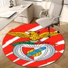 Personalized B-Benfica Round Chair Office Rug - Perfect for Mat, Office Chair & More - Ideal Gift for Birthdays and Holidays