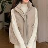 Women's Fashion Casual Fall Winter Solid Color Print Long Sleeve Jackets & Coats Down Coats