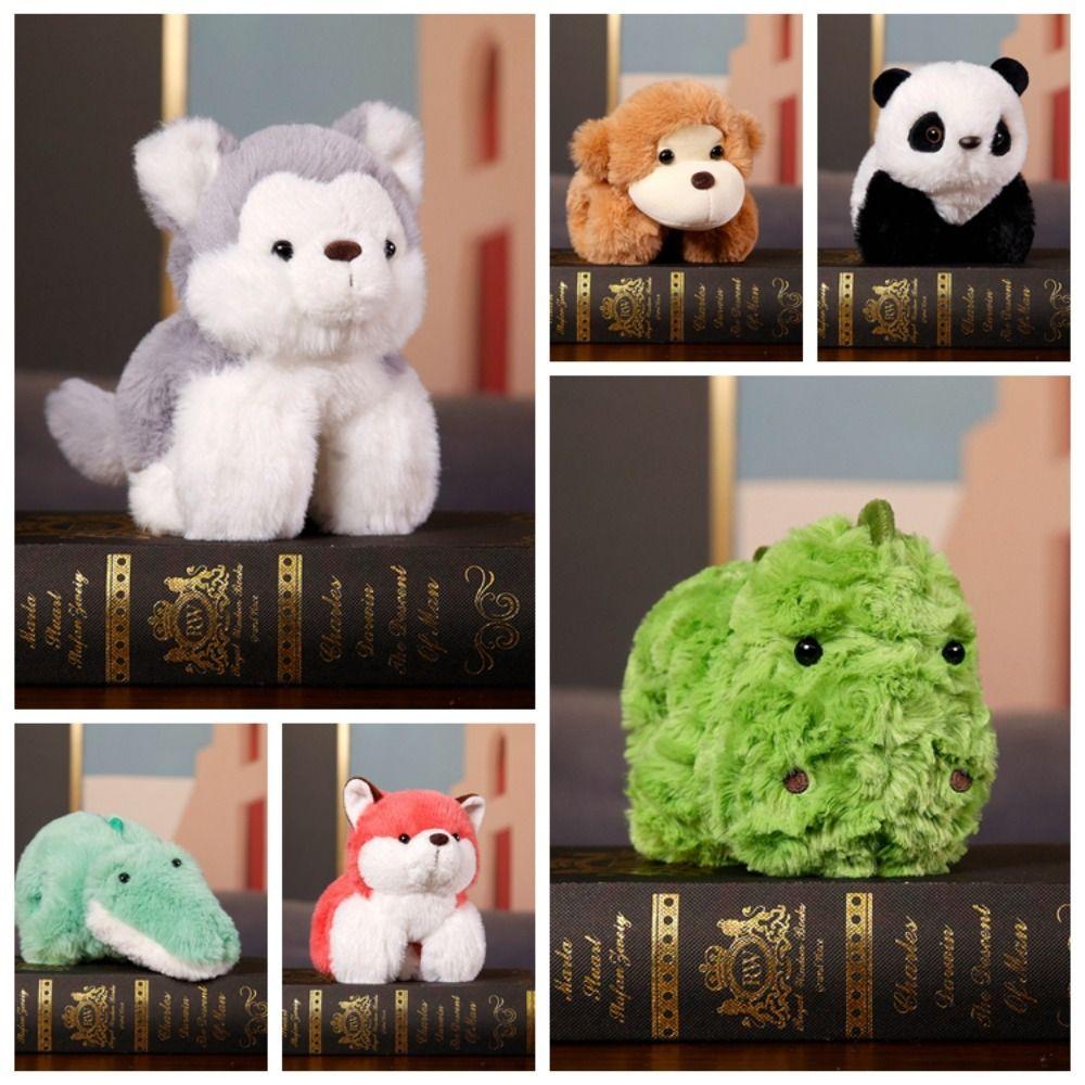 Panda Monkey Panda Bracelet Plush Toy with Clap Circle Dinosaur Plush Bracelet Toy  Children Gift