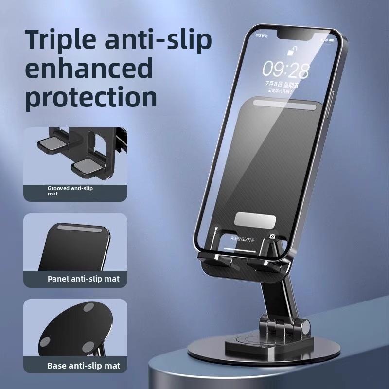 360 Degree Rotating Folding Desktop Lazy Tablet Phone Holder