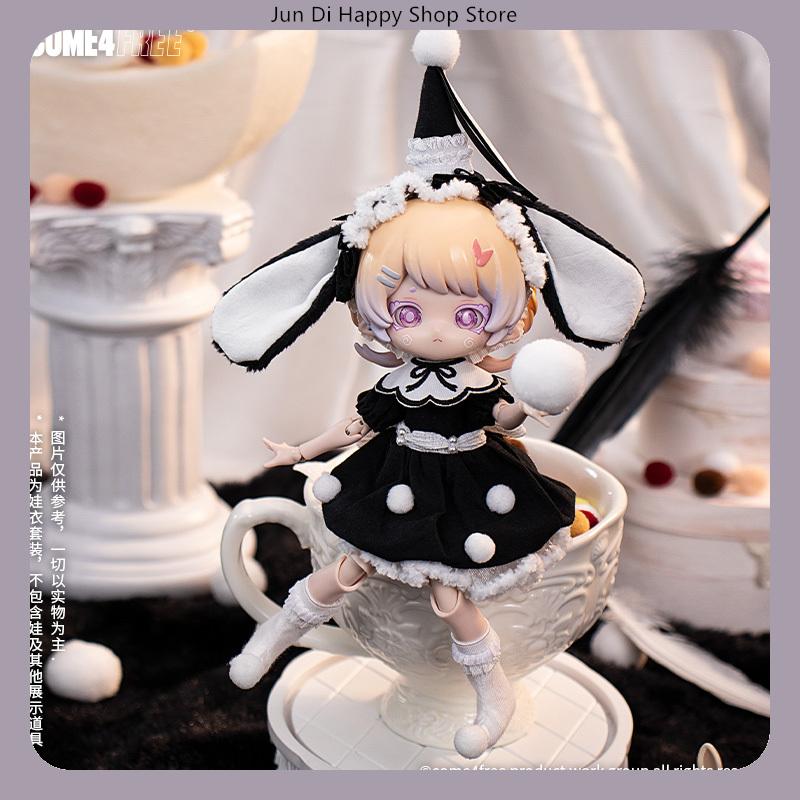 COME4FREE Fairy Tale Series Sleeping Nocturne 1/12 BJD Doll Clothes Dress OB11 Doll Skirt