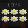 6 Bead Glare Flashlight Portable Flashlight for Outdoor Lighting with Electric Highlight Tele Focusing Four Gear Adjustment