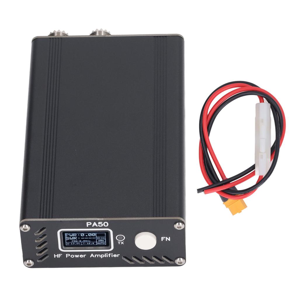 HF Power Amplifier Kit Intelligent Shortwave for Ham Radio with Line 50W 3.5MHz‑28.5MHz