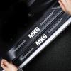 Car Door Sill Scratch Resistent Stickers Threshold Pad for Volkswagen VW MK6 Golf Rline Amarok Polo Jetta Bora Scirocco Touareg