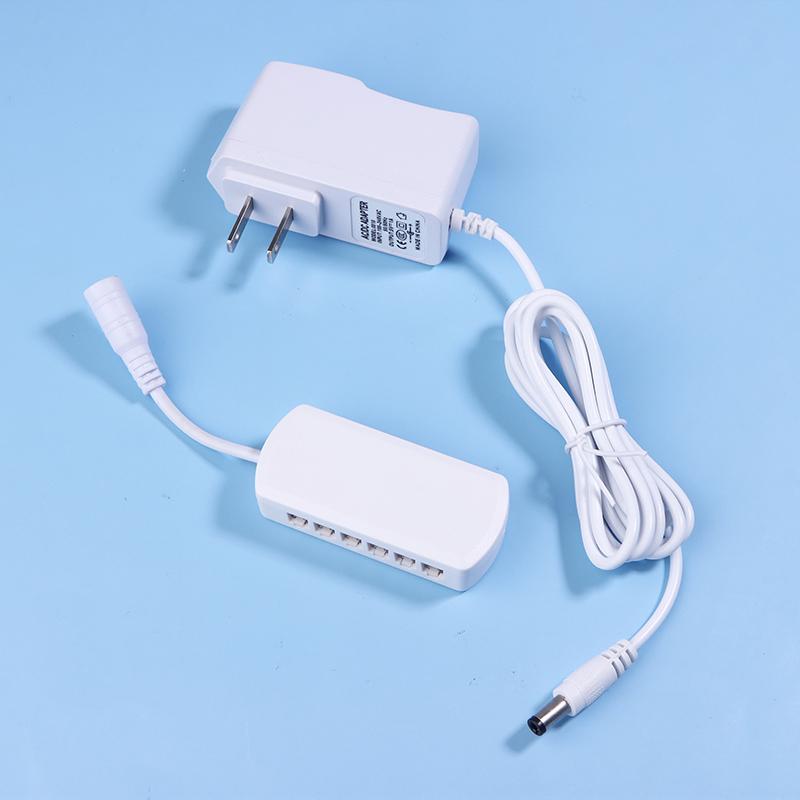 3V 1A Ac/Dc Adapter Power Supply With 12 Ports Power Supply Output Universal Plug For Model Lamp/Railway/Railroad/Train Layout