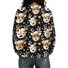 Women's Fashion Long Sleeve Christmas Print Cardigan for Casual Holiday Wear