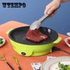 Electric Frying Pan Smokeless Barbecue Fried Steak Fish Omelette Frying Pan Non-stick Cooker
