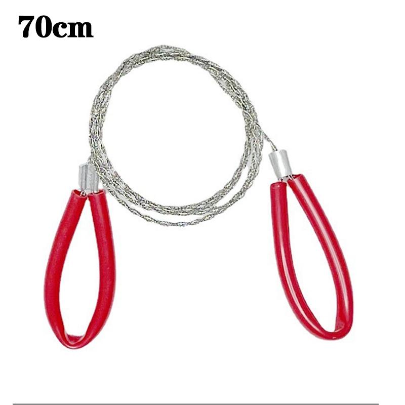 Hand Operated Wire Saw Chain Saw Rope Saw Wire Saw Rescue Saw Wilderness Survival Cable Saw Equipment Outdoor Survival Supplies