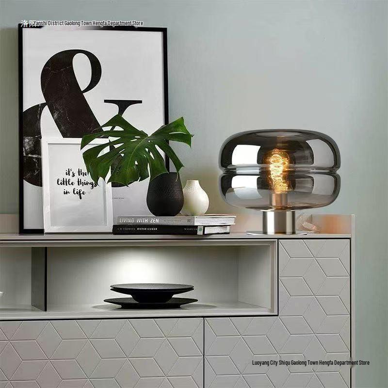 Modern Luxury Glass Table Lamp for Bedroom & Living Room