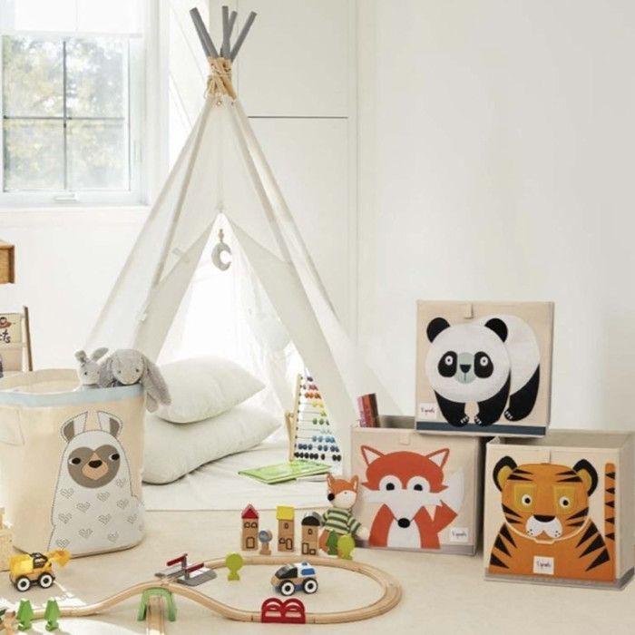 Petit Meuble De Rangement Pour Jouets 3 SPROUTS Renard