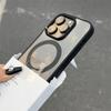 For Magsafe Wireless Charge Case For iPhone 11 12 13 14 15 Pro X XR XS Max 7 8 Plus Magnetic Bumper Transparent Cover