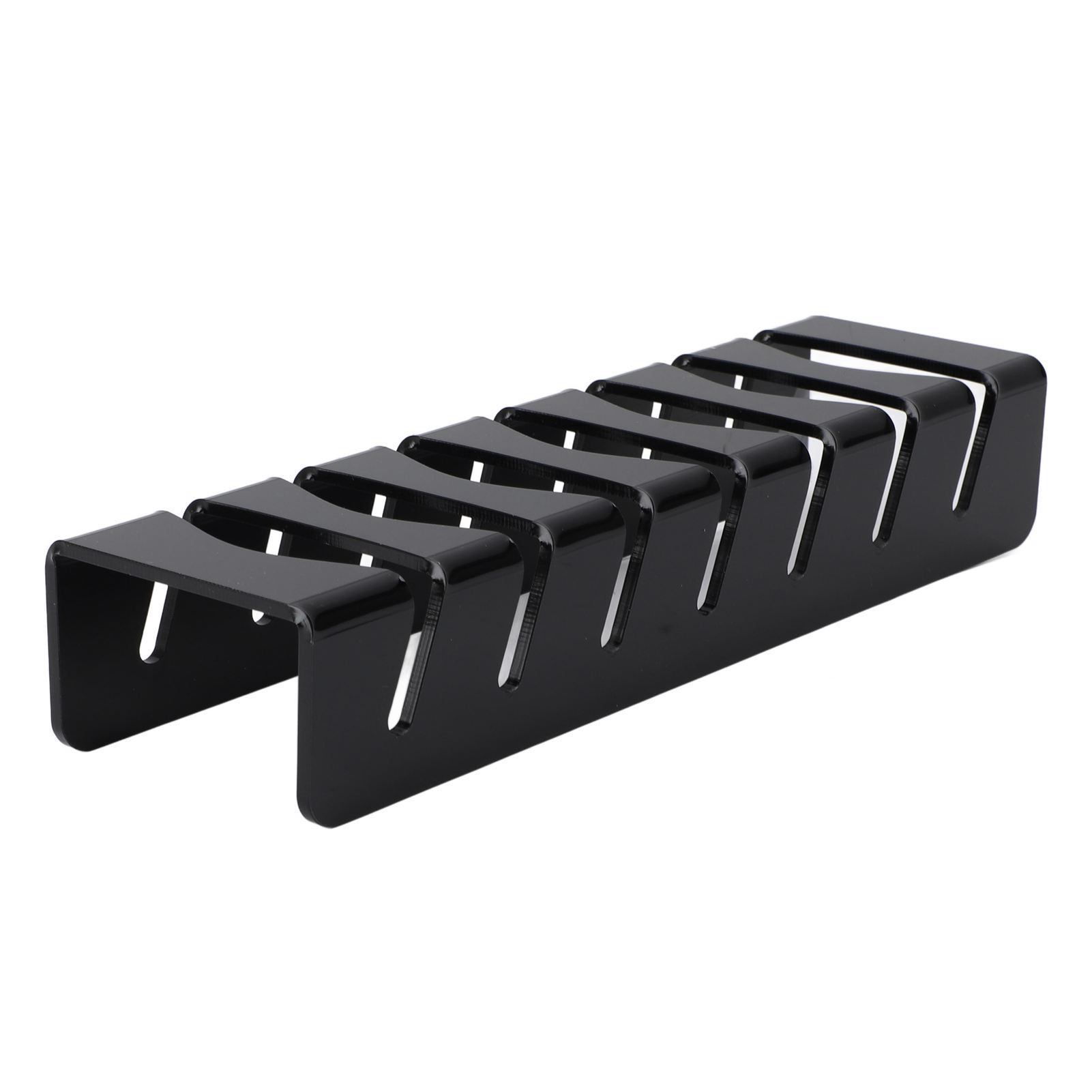 

Стойка для бейсболок, прозрачная, стильная, экономящая место, держатель для хранения бейсболок для гостиных чёрный