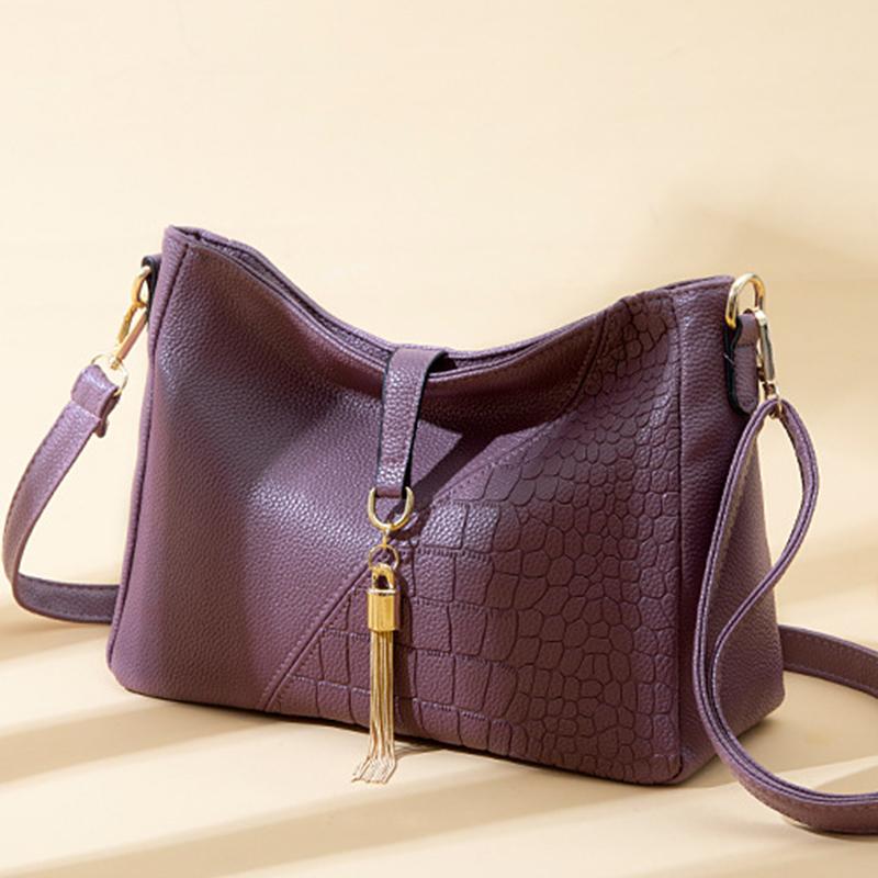 

Yogodlns женские простые брендовые дизайнерские сумки через плечо большой емкости модные однотонные сумки через плечо из искусственной кожи 27x11x19cm