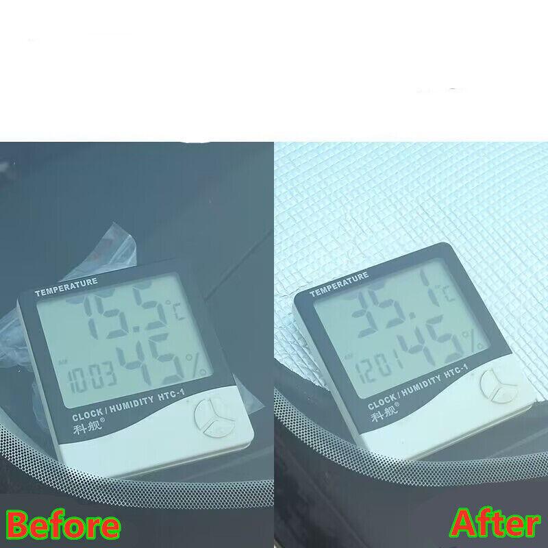 For Hyundai Sonata -23 Rear Windshield Privacy Thick Interior Sunshade Cover