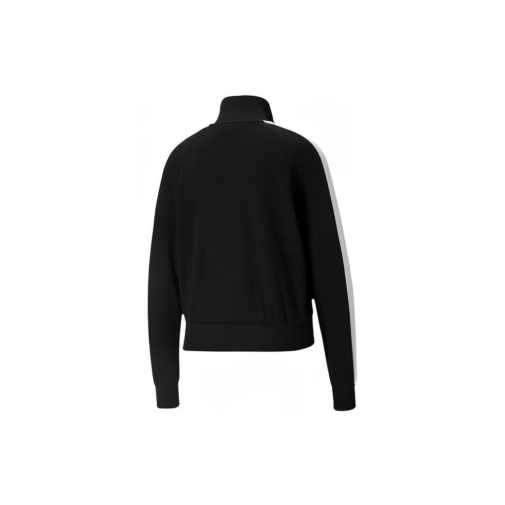PUMA T7 Jackets Women's Black Lapel Moderate Other 531411-01