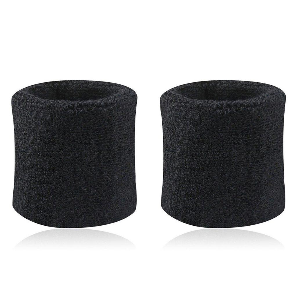 2st Bomullsarmband Armbandsband Svettband Svettband för sporttennis