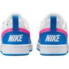 Nike Court Borough Anti Slip Wear Resistant Low Top Kids' Skateboarding Shoes White Sneakers IH0644-161