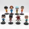 Stranger Things 5 Collectors Pvc Figurines With Bases For Desk Display And Collecting