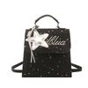 Schoolbag Korean version of small fresh college style 1011 new fashion niche design personalized backpack crossbody backpack bag women