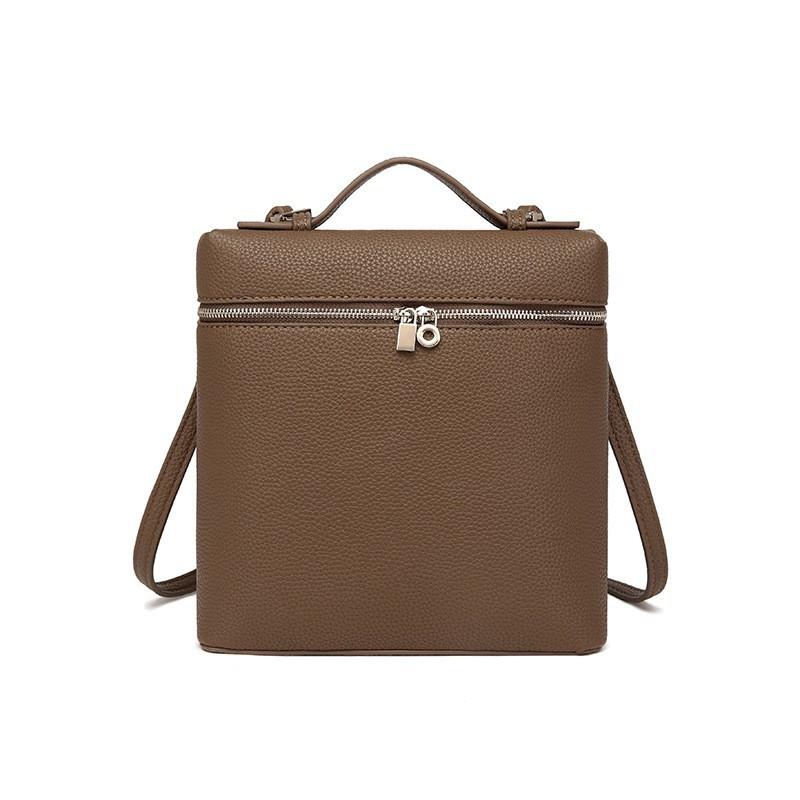 

Backpack Women 2025 New Style High-quality Fashionable Soft Leather Women s Bag Travel Large Capacity Schoolbag 21x8x21