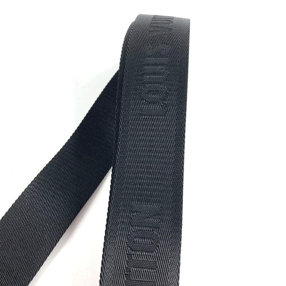 Louis Vuitton For Adjustment Accessories Shoulder Strap Canvas Black Unused